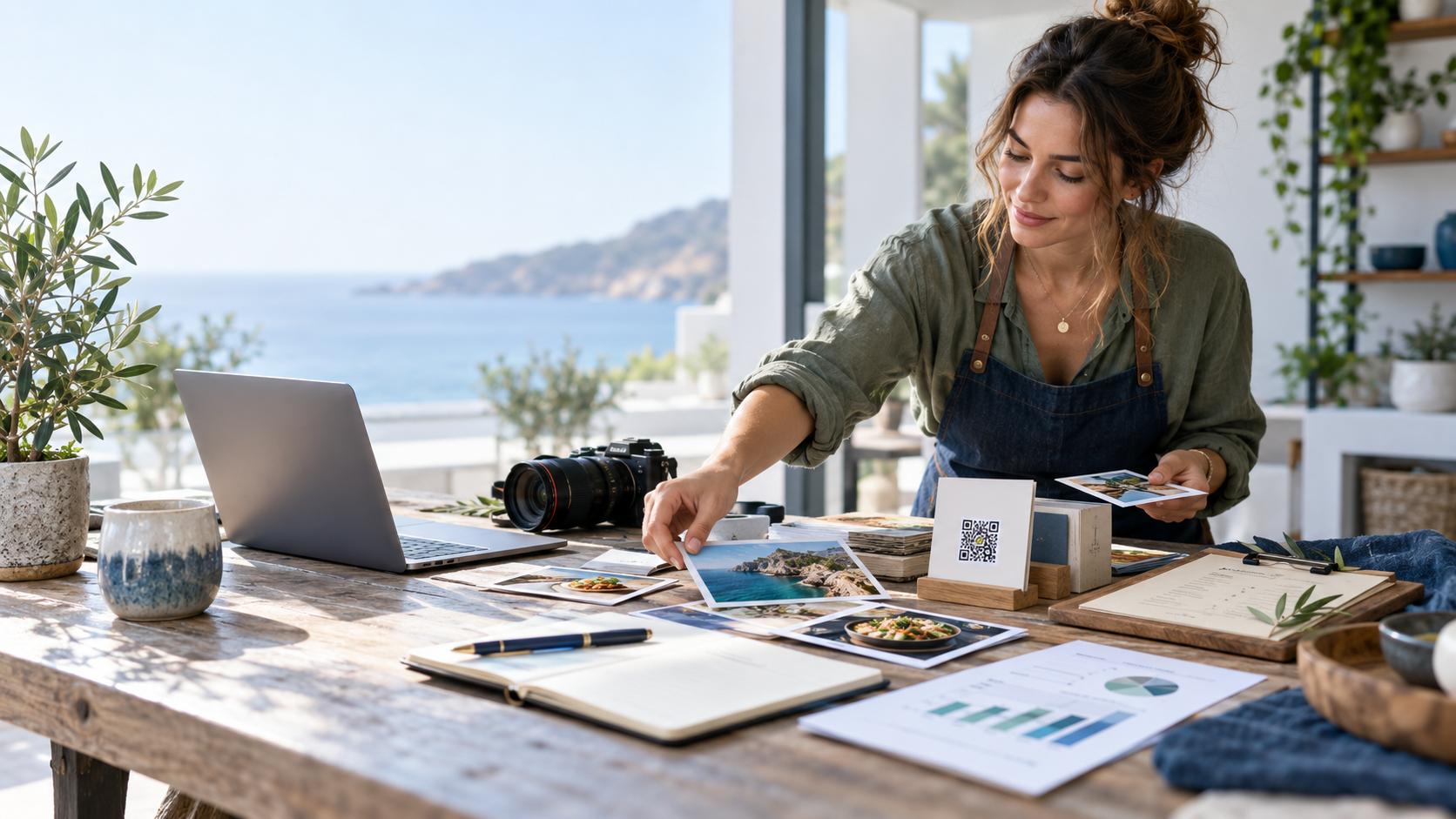 Campaign scene introducing NciteMe product features